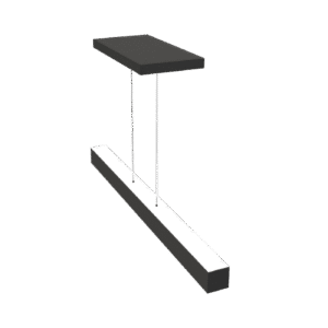 Pendente ALP 09 - LUZ INDIRETA ALUMÍNIO