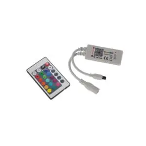 Controlador - FITA RGB - 12/24 VOLTS