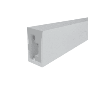 Perfil Silicone 13x6mm - Sobrepor