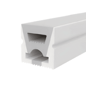 Perfil Silicone 10x10mm - Sobrepor