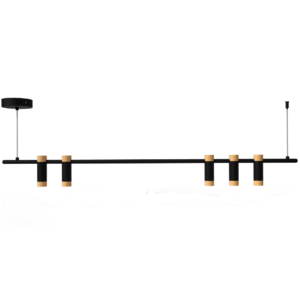 Pendente ILUNA - 3+2 - MADEIRA