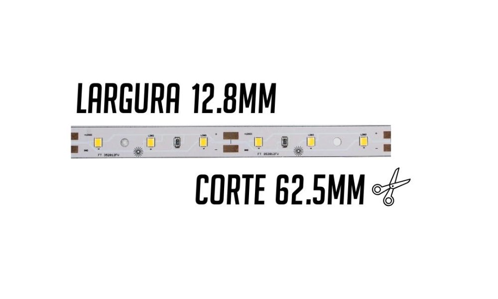 MK Iluminacao - 9,6w 48 leds fibra